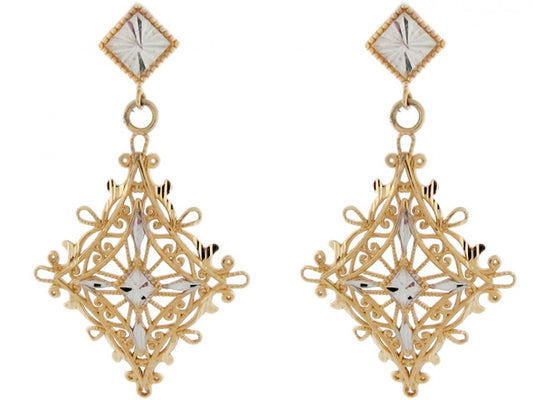 Gold Womens Earring (JackAni# E3717)