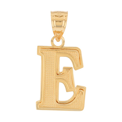 Double Layer 3D Initial Pendants (JackAni# P13888)