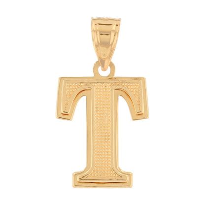 Double Layer 3D Initial Pendants (JackAni# P13888)
