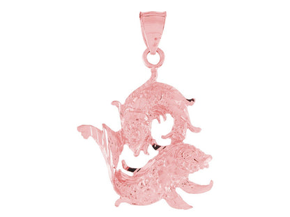 Brilliant Diamond Cut Zodiac Sign Pendant (JackAni# P11380)