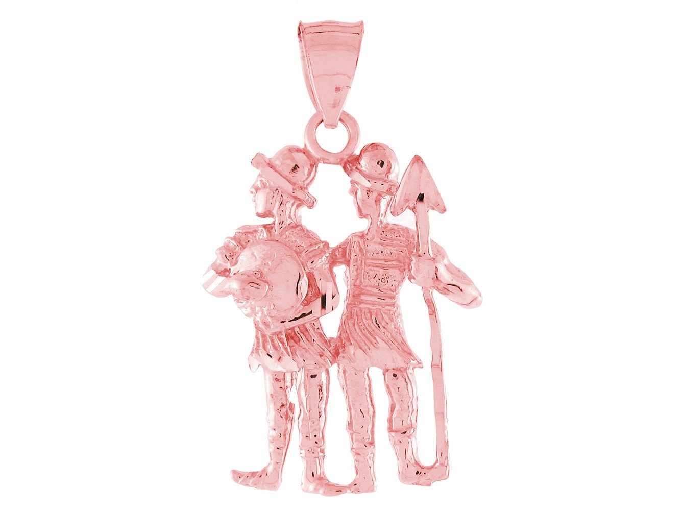 Brilliant Diamond Cut Zodiac Sign Pendant (JackAni# P11380)