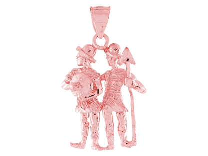 Brilliant Diamond Cut Zodiac Sign Pendant (JackAni# P11380)