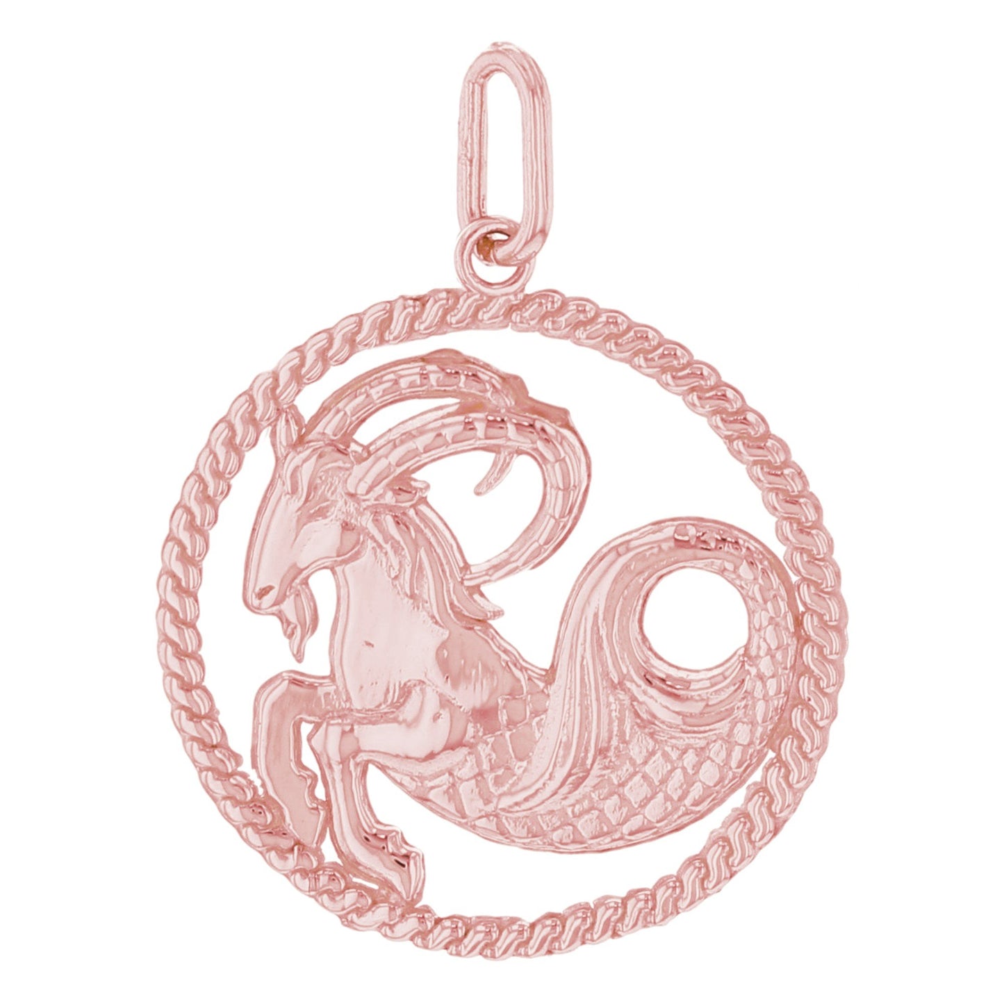 Round Petite Zodiac Charm Pendant (JackAni# P1746)