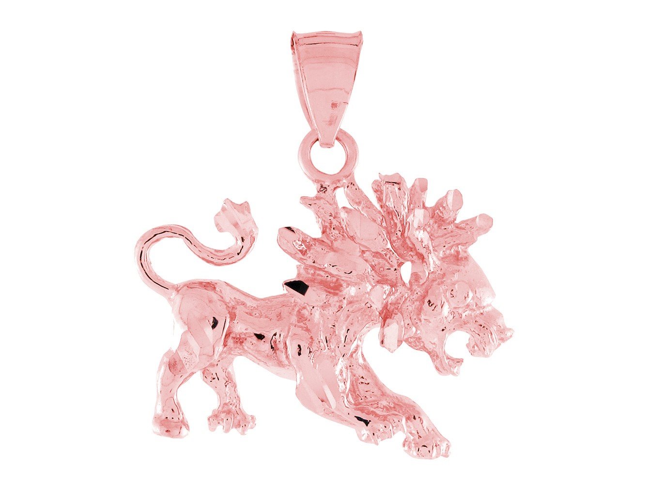 Brilliant Diamond Cut Zodiac Sign Pendant (JackAni# P11380)