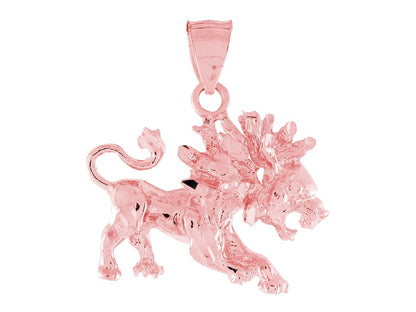 Brilliant Diamond Cut Zodiac Sign Pendant (JackAni# P11380)