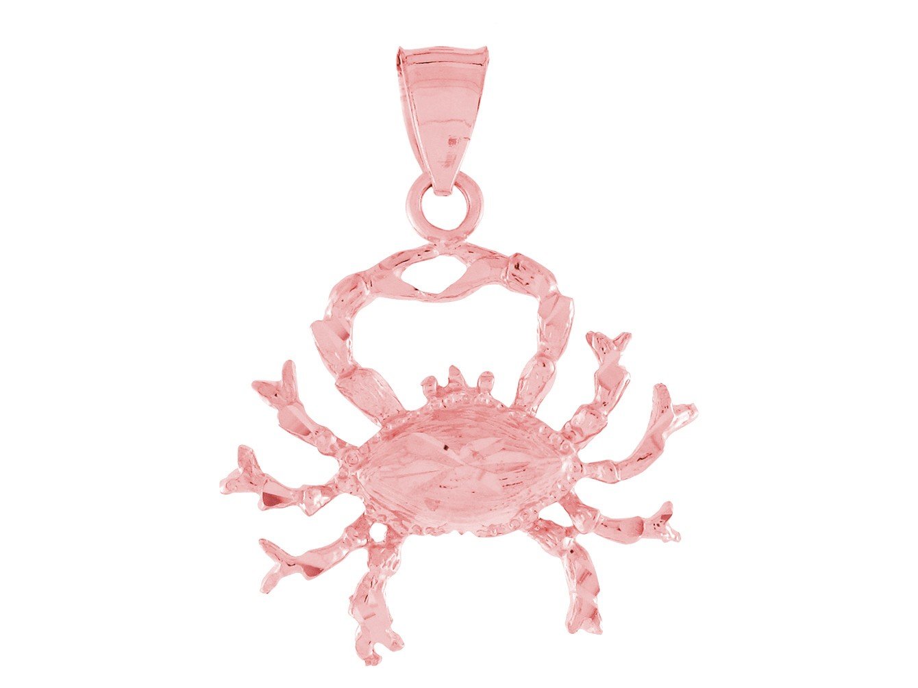 Brilliant Diamond Cut Zodiac Sign Pendant (JackAni# P11380)