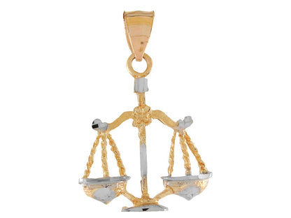 Brilliant Diamond Cut Zodiac Sign Pendant (JackAni# P11380)