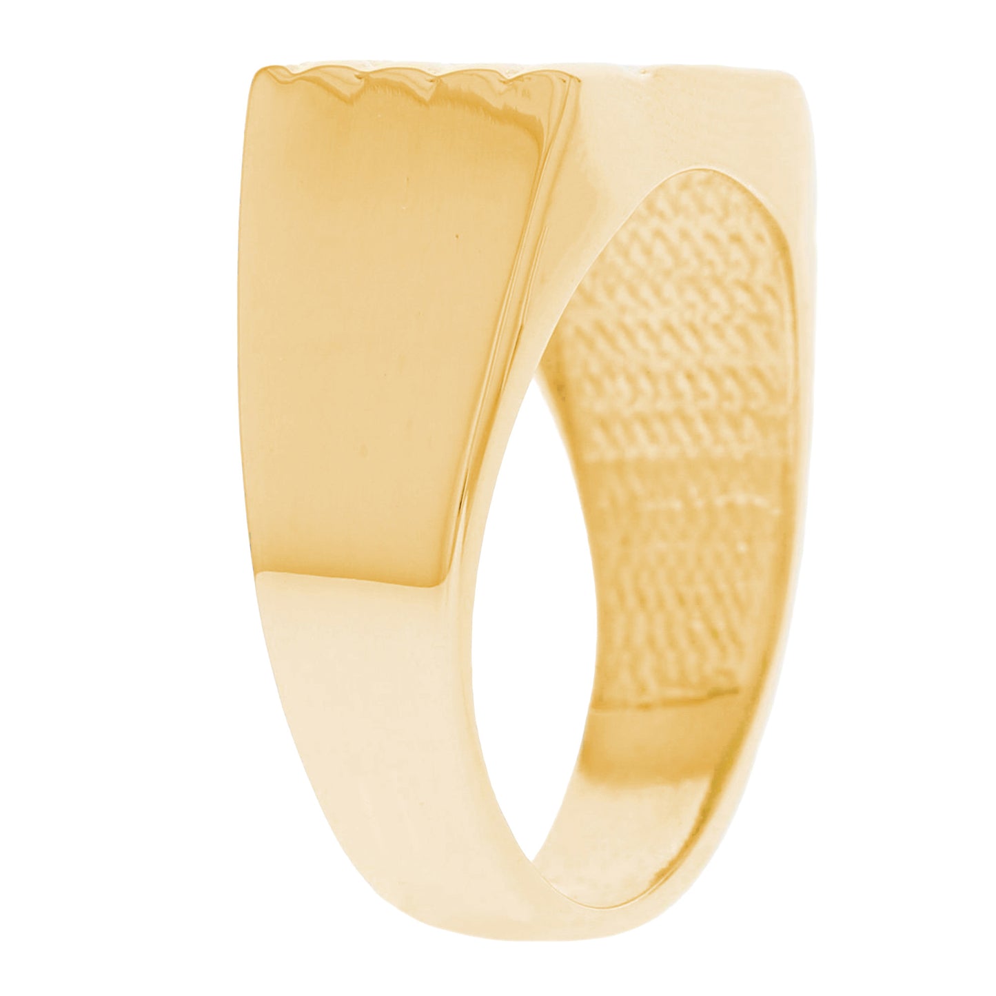 Gold Diamond Mens Cluster Ring (JackAni# R13168)
