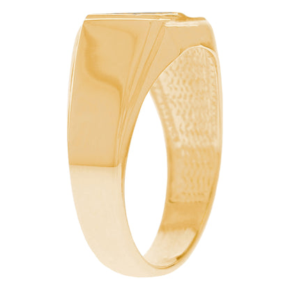 Gold Diamond Mens Ring (JackAni# R13172)