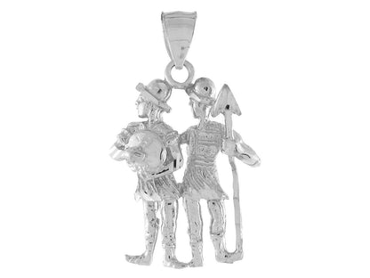 Brilliant Diamond Cut Zodiac Sign Pendant (JackAni# P11380)