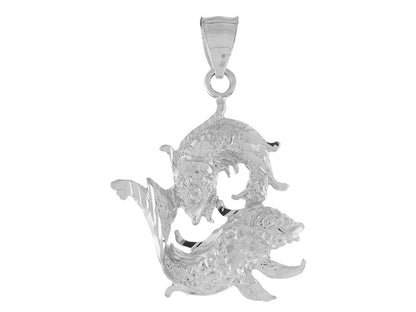 Brilliant Diamond Cut Zodiac Sign Pendant (JackAni# P11387)