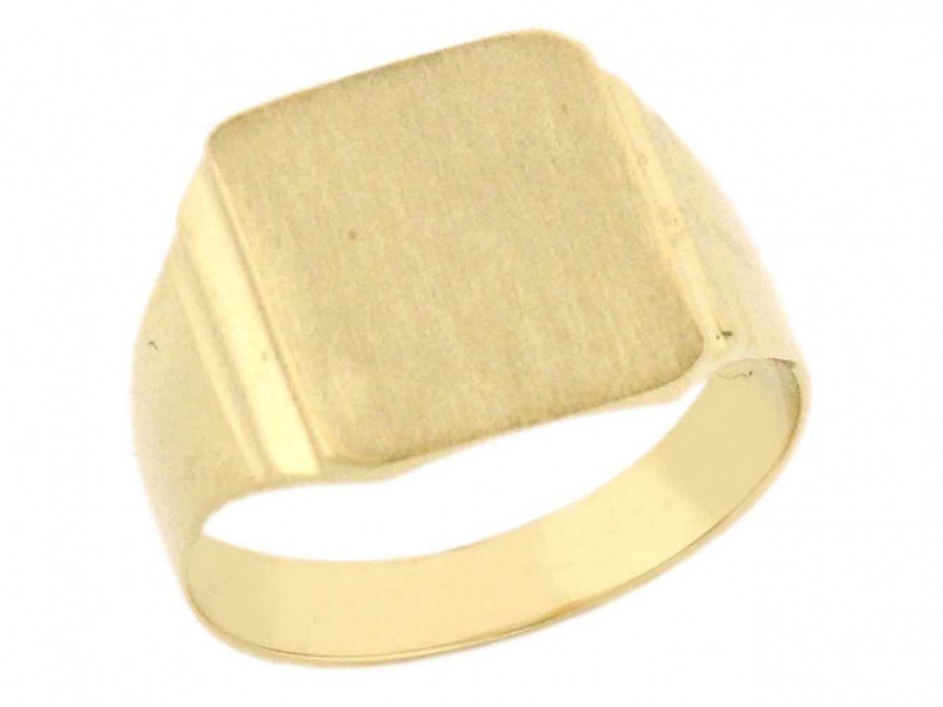 Gold Mens Signet Ring (JackAni# R2030)