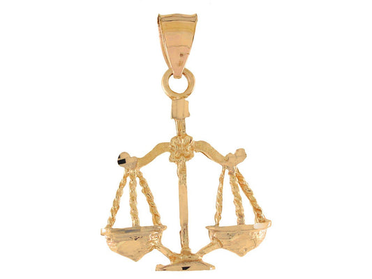 Brilliant Diamond Cut Zodiac Sign Pendant (JackAni# P11389)