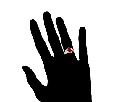 Simulated Birthstone Class of 2026 Graduation Ring (JackAni# R2510)