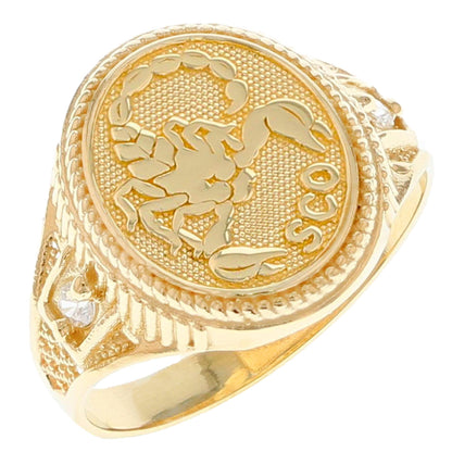 Beautiful Ladies Zodiac CZ Ring (JackAni# R1935)