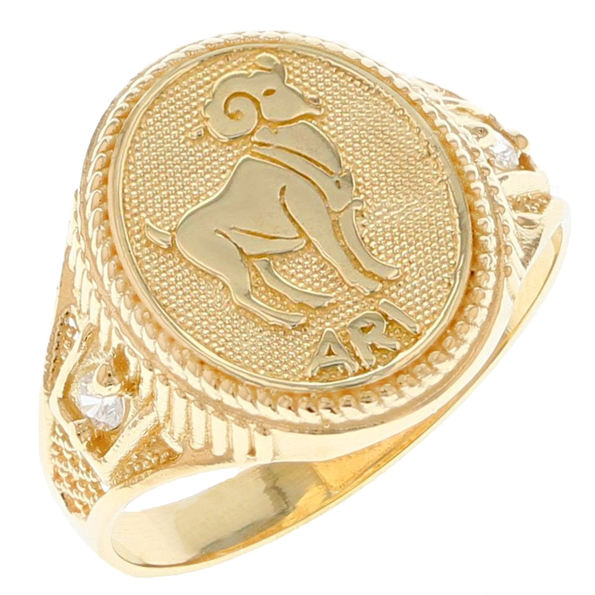 Beautiful Ladies Zodiac CZ Ring (JackAni# R1935)