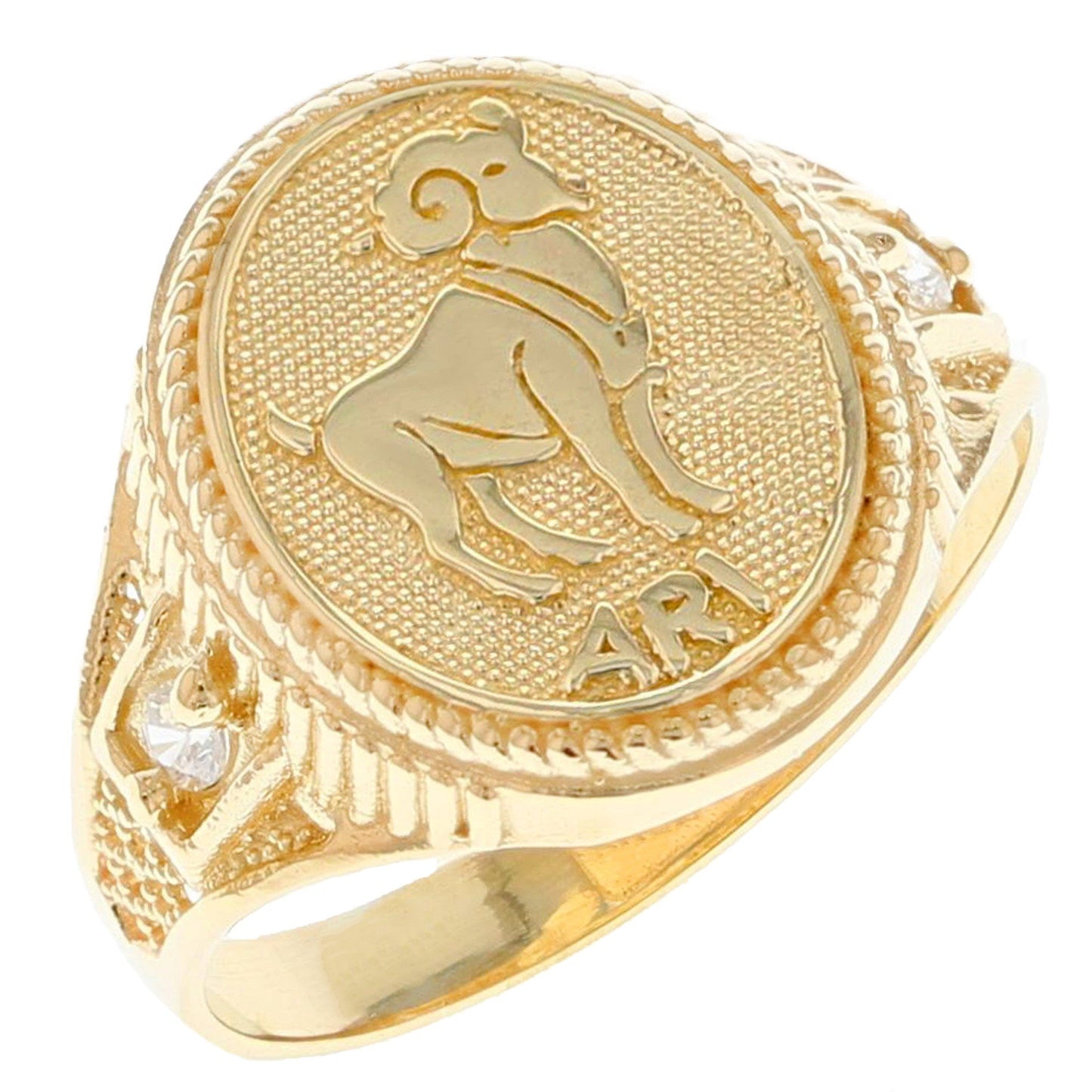 Beautiful Ladies Zodiac CZ Ring (JackAni# R1935)