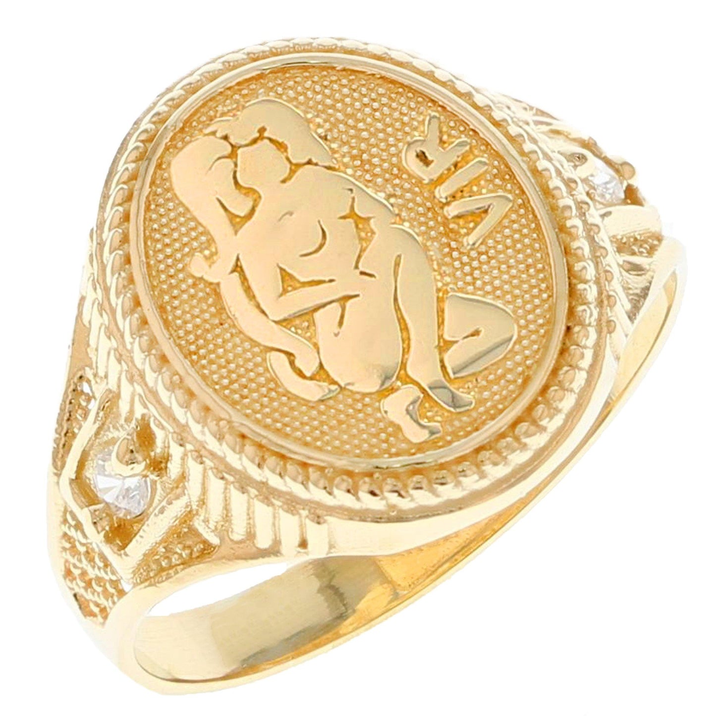 Beautiful Ladies Zodiac CZ Ring (JackAni# R1935)