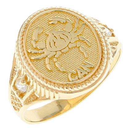 Beautiful Ladies Zodiac CZ Ring (JackAni# R1935)