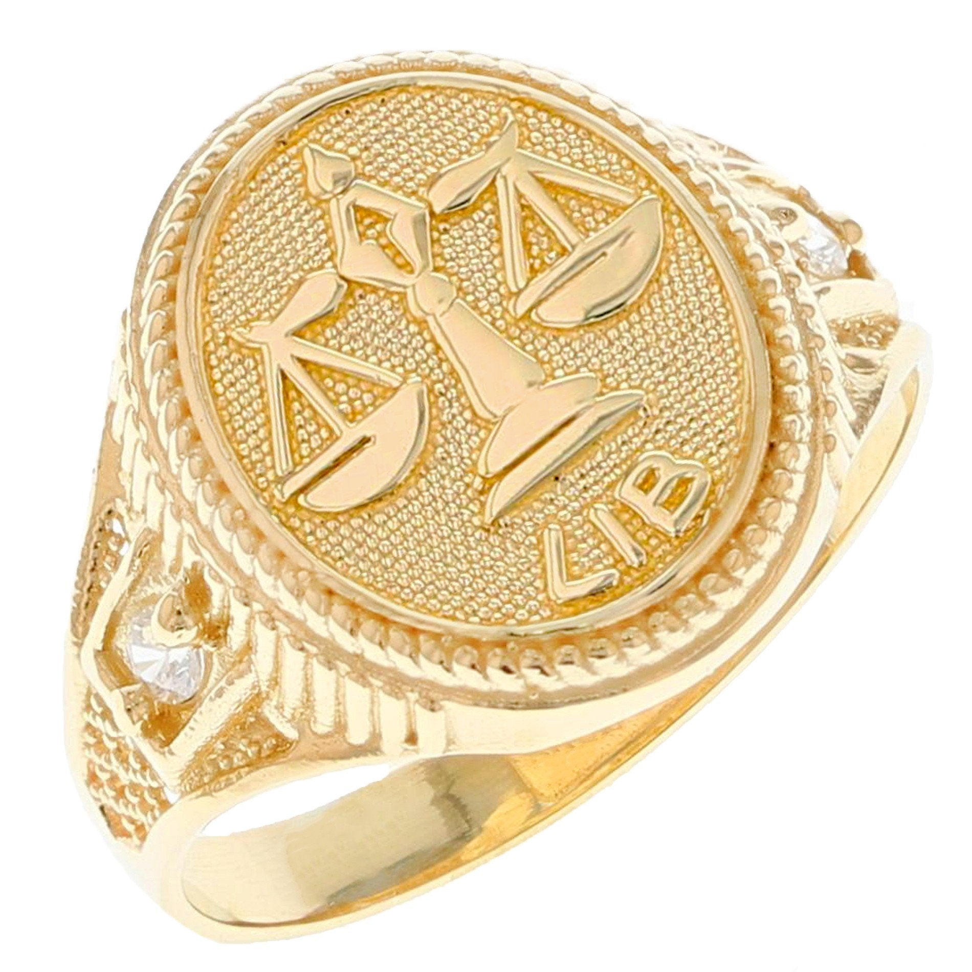 Beautiful Ladies Zodiac CZ Ring (JackAni# R1942)