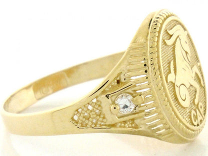 Beautiful Ladies Zodiac CZ Ring (JackAni# R1935)