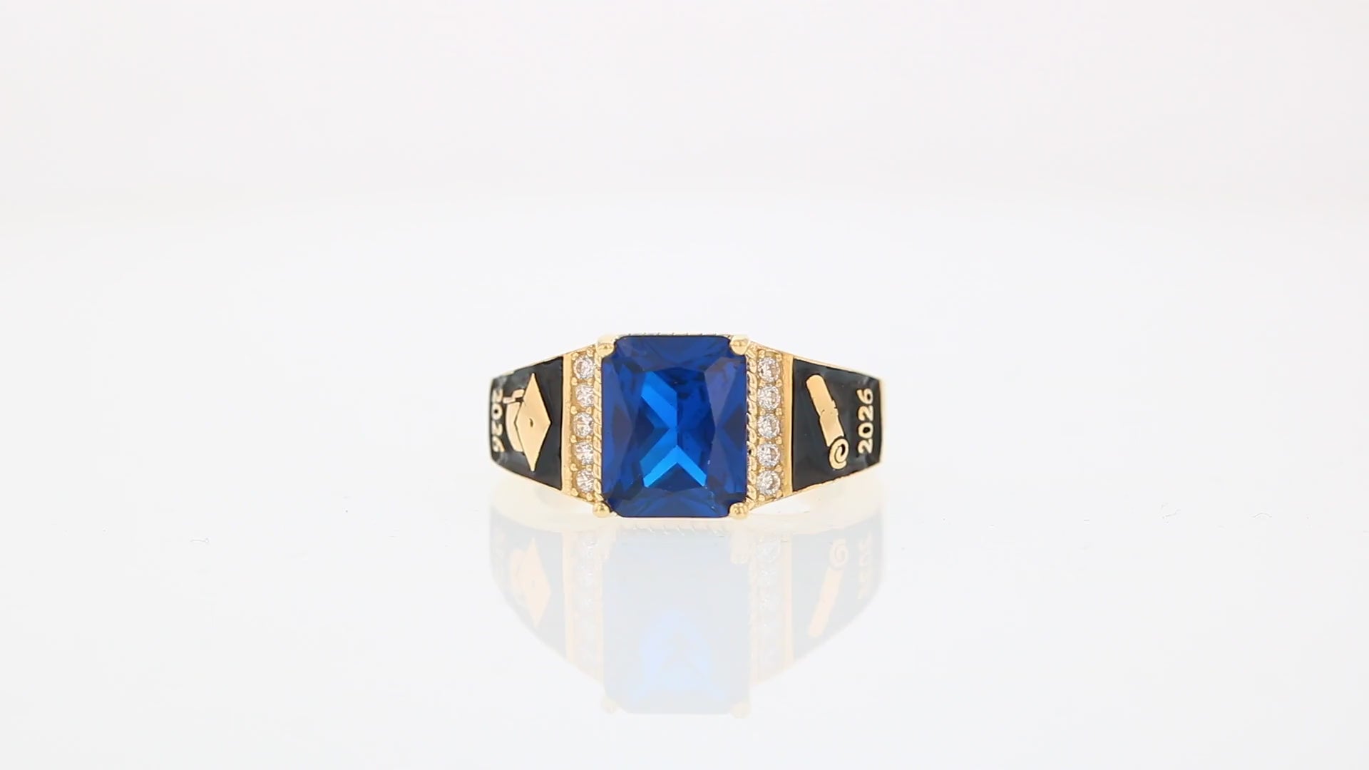 360 degree view of ring.