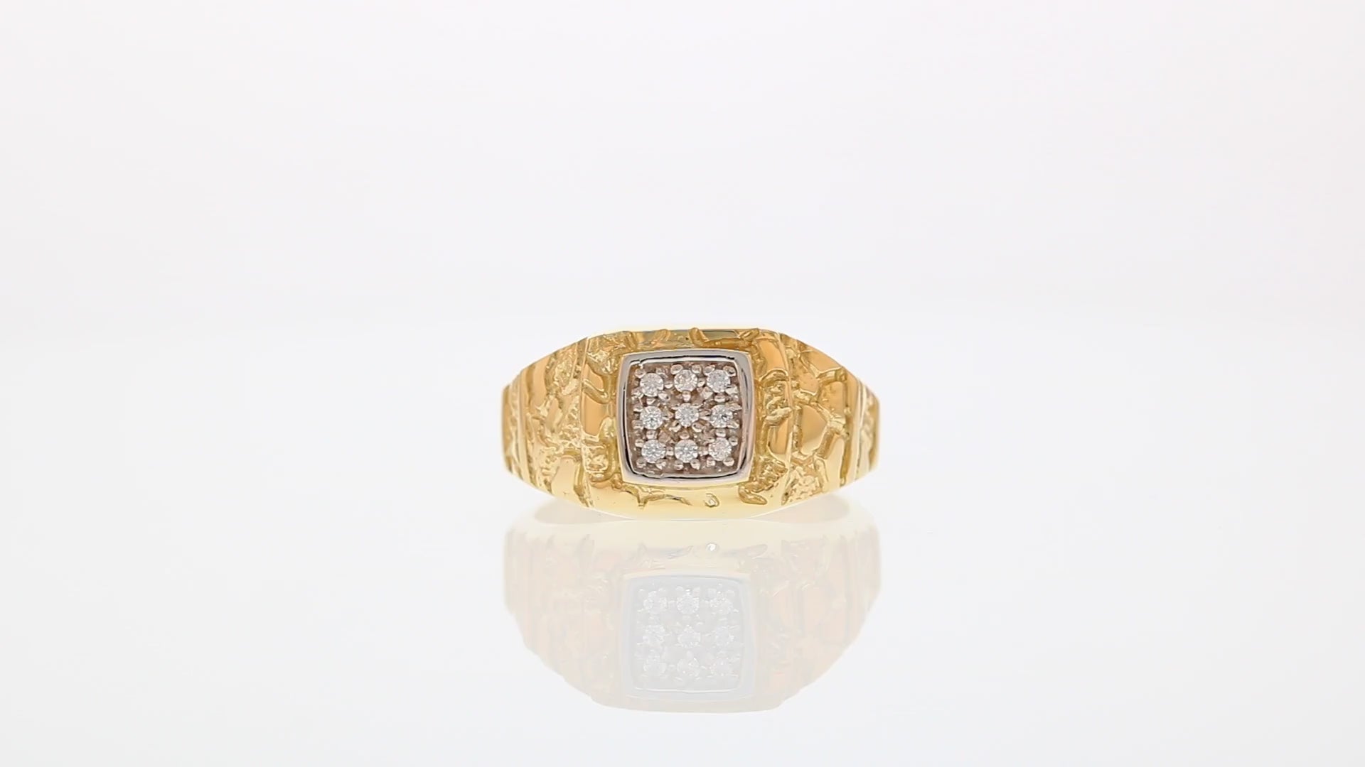 360 degree view of ring.
