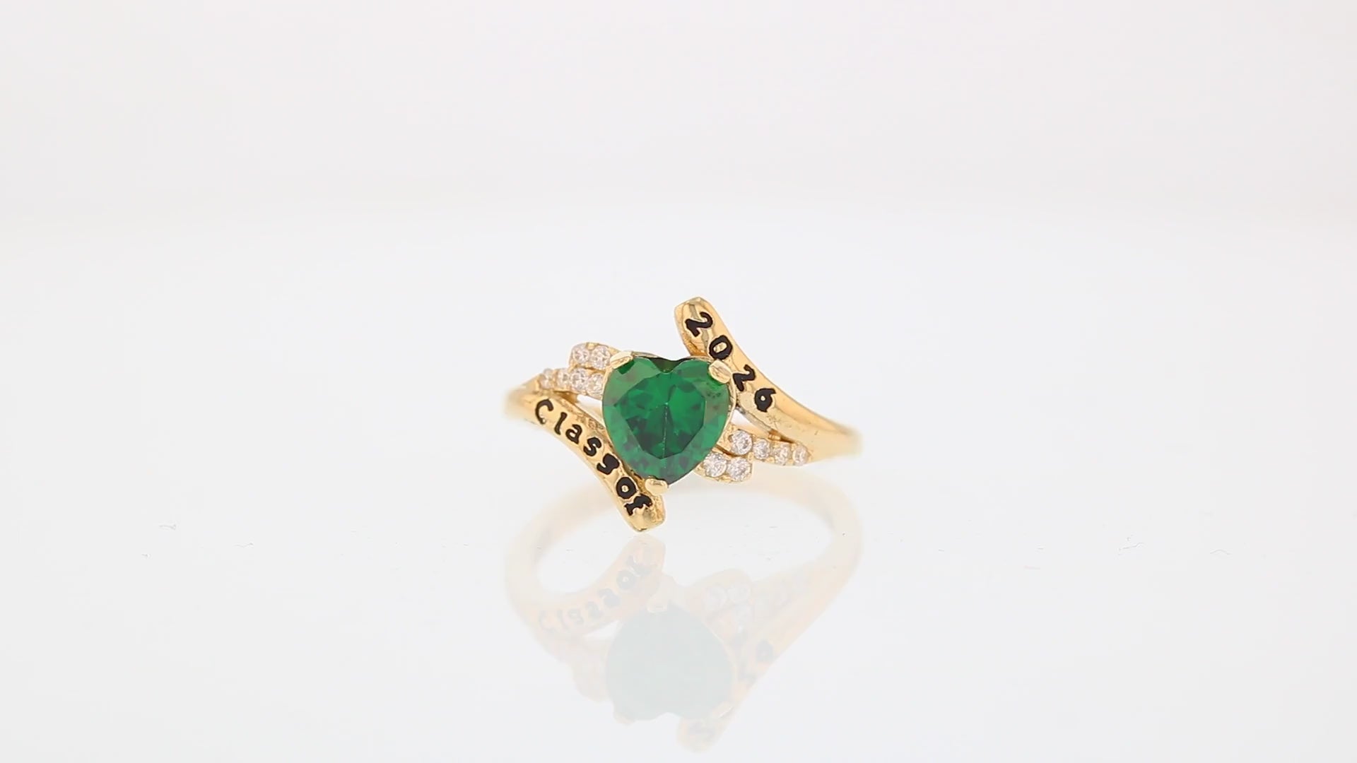 360 degree view of ring.