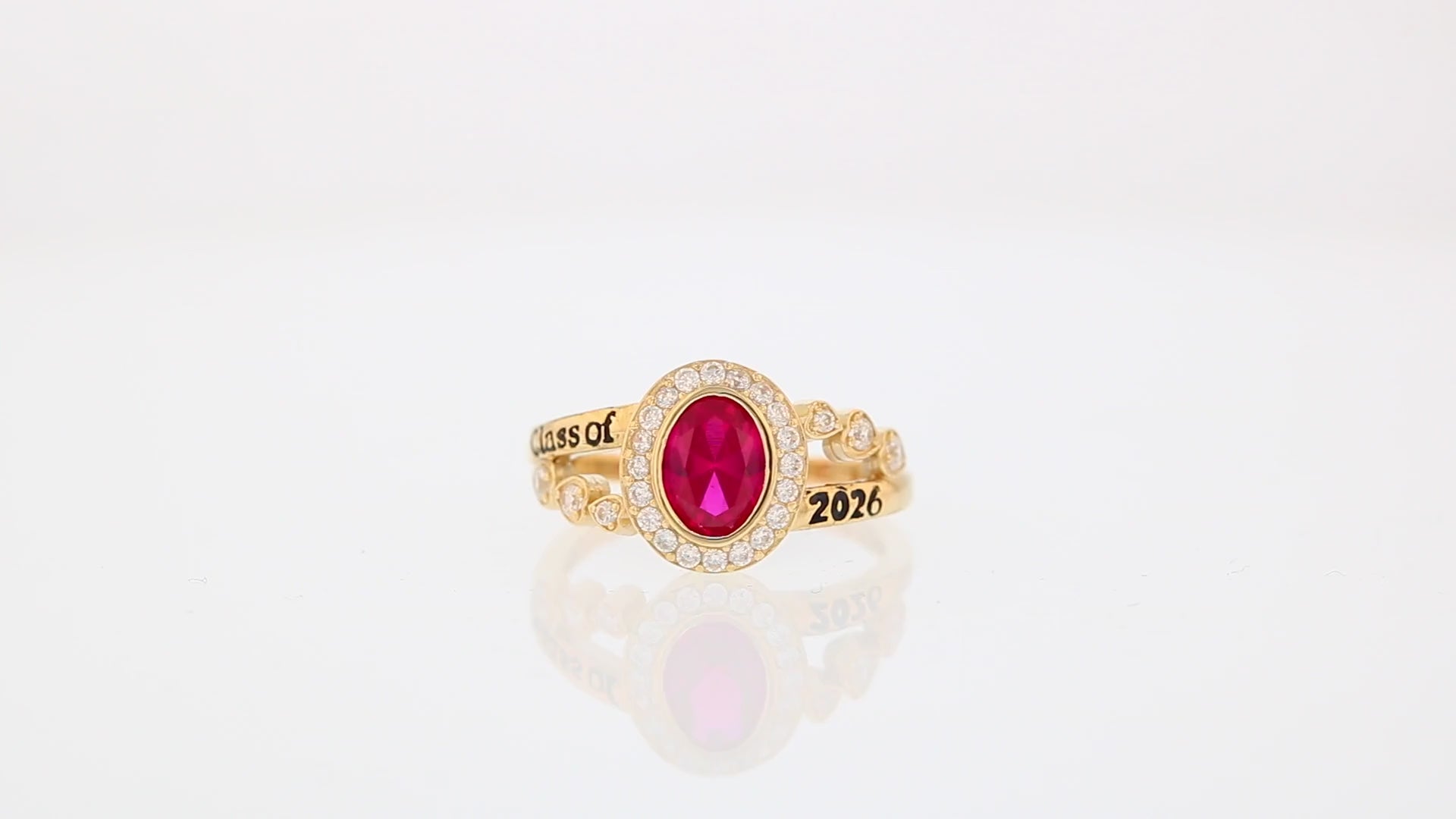 360 degree view of ring.