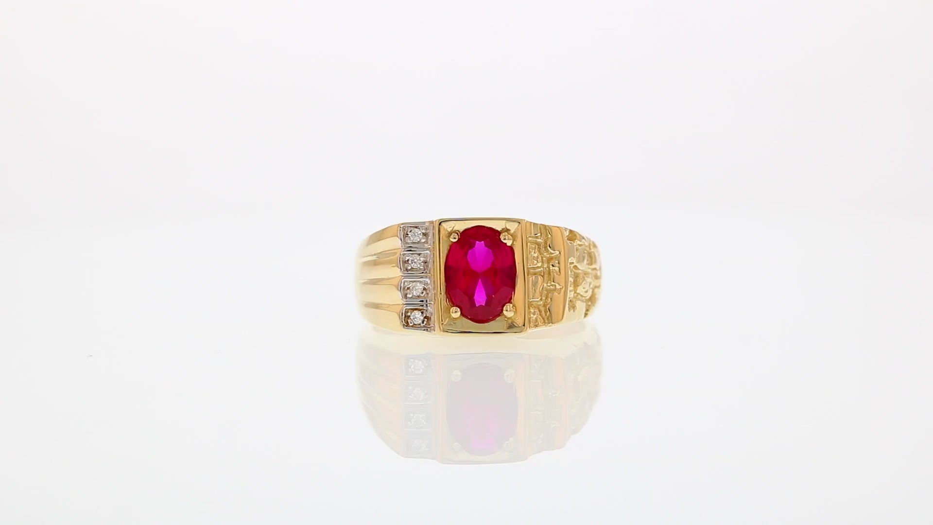 360 degree view of ring.