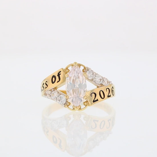 360 degree view of ring.