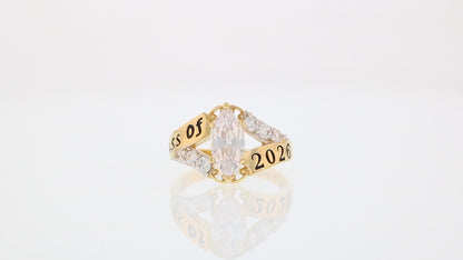360 degree view of ring.