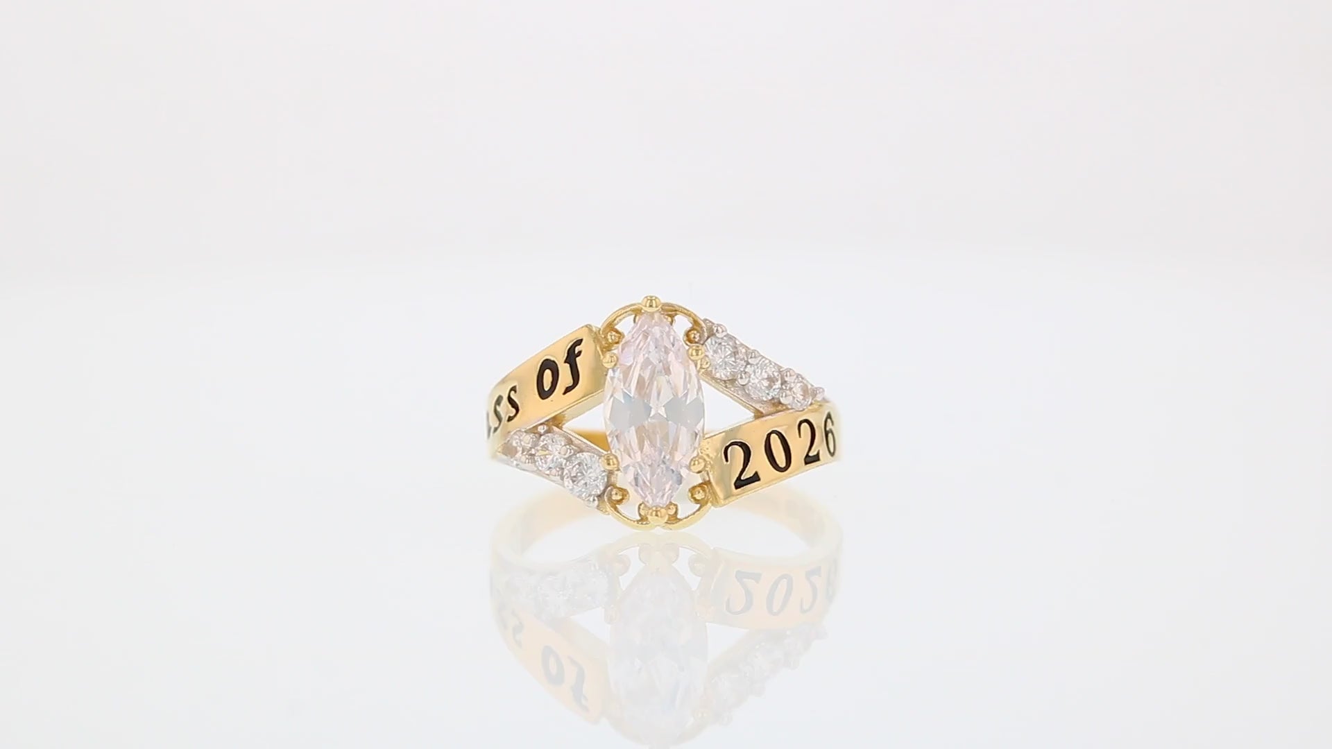 360 degree view of ring.