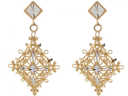 Gold Womens Earring (JackAni# E3717)