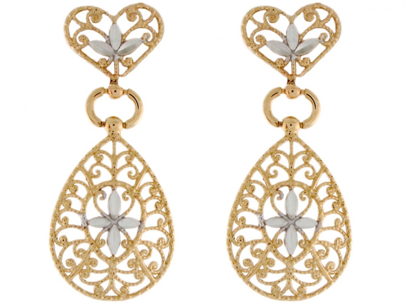 Gold Womens Earring (JackAni# E3718)