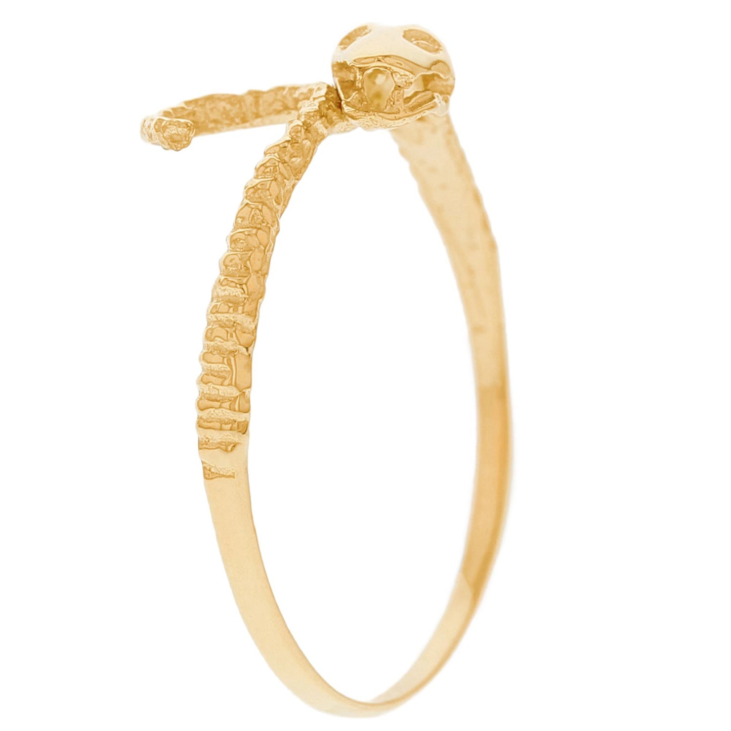 Gold Womens Animal Snake Ring (JackAni# R10412)